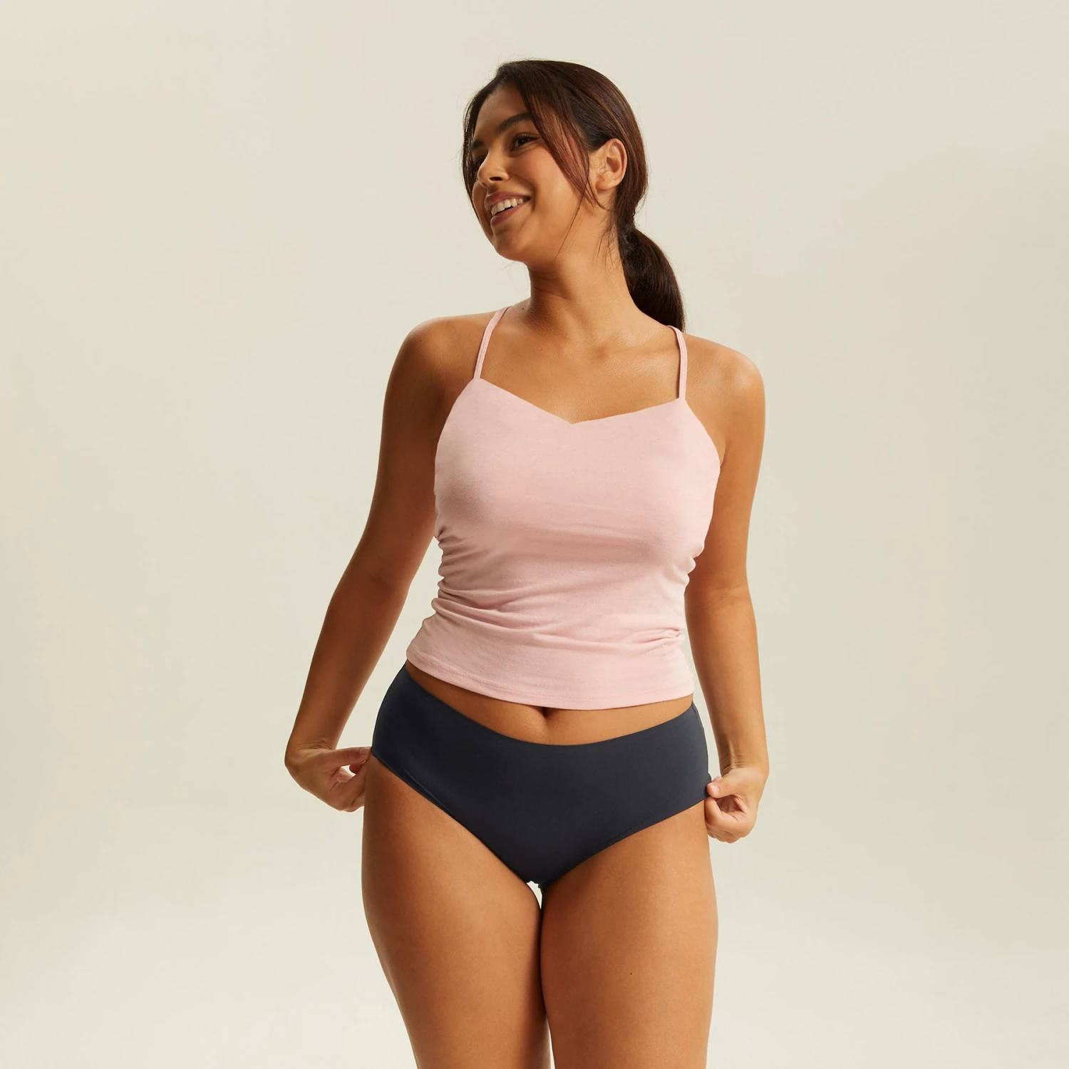 Culotte Haute One Size Noir JUST ONE MICRO – Image 4