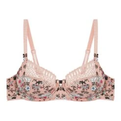 Soutien-gorge Emboîtant Avec Armatures Beige Imprime Marbella