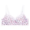 Soutien-gorge Emboîtant Avec Armatures Blanc Emily Coton