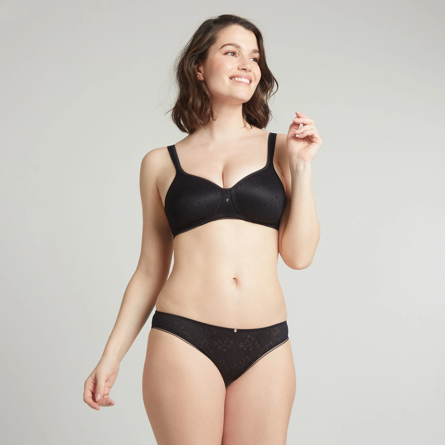 Soutien-gorge Foulard Coques Noir Mandalay – Image 4