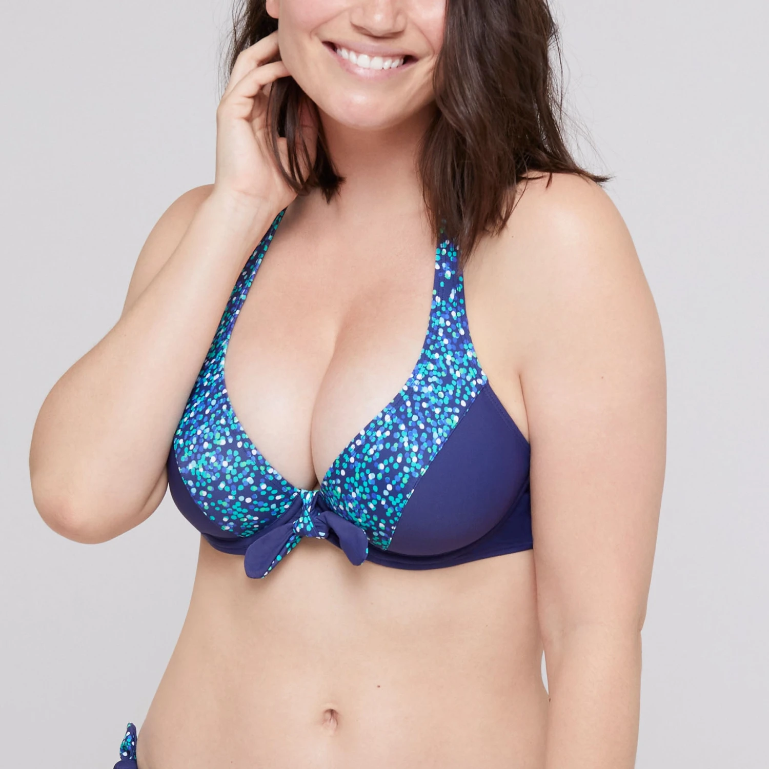 Haut De Maillot Triangle Marine CAPRAIA – Image 3