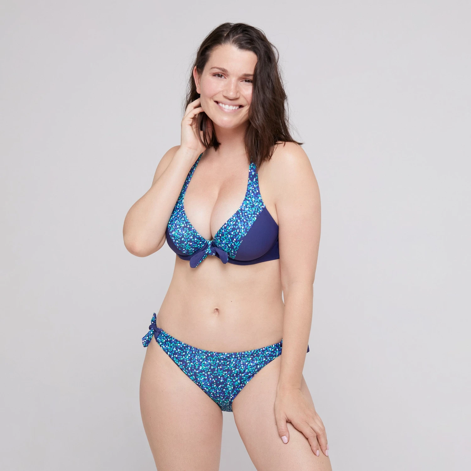 Haut De Maillot Triangle Marine CAPRAIA – Image 4