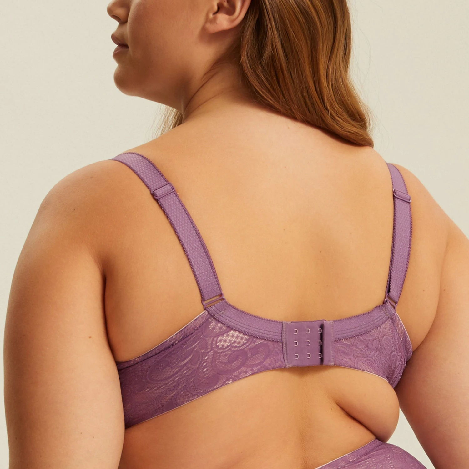 Soutien-gorge Emboîtant Avec Armatures Mauve AMALFI – Image 2