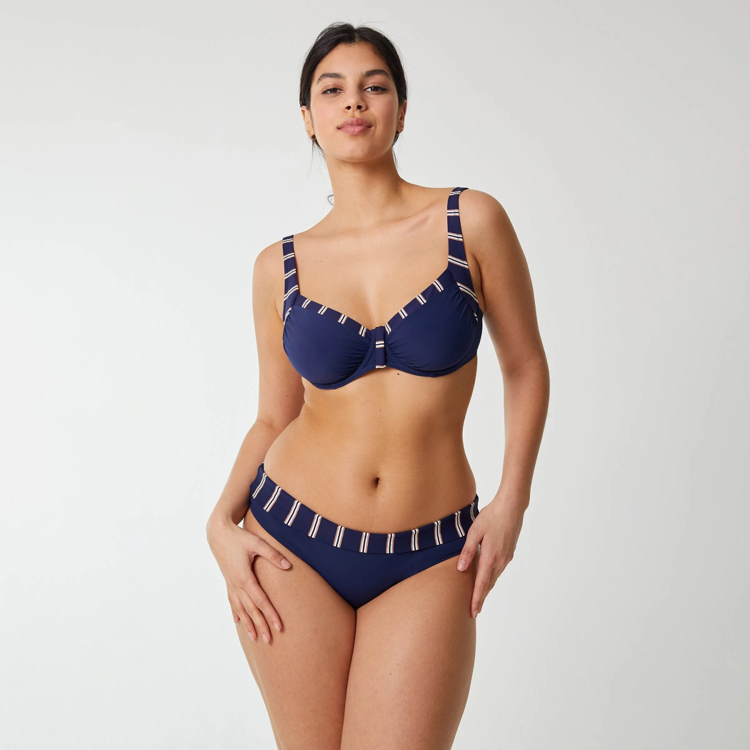 Haut De Maillot Avec Armatures Marine Précieux TAVOLARA – Image 4